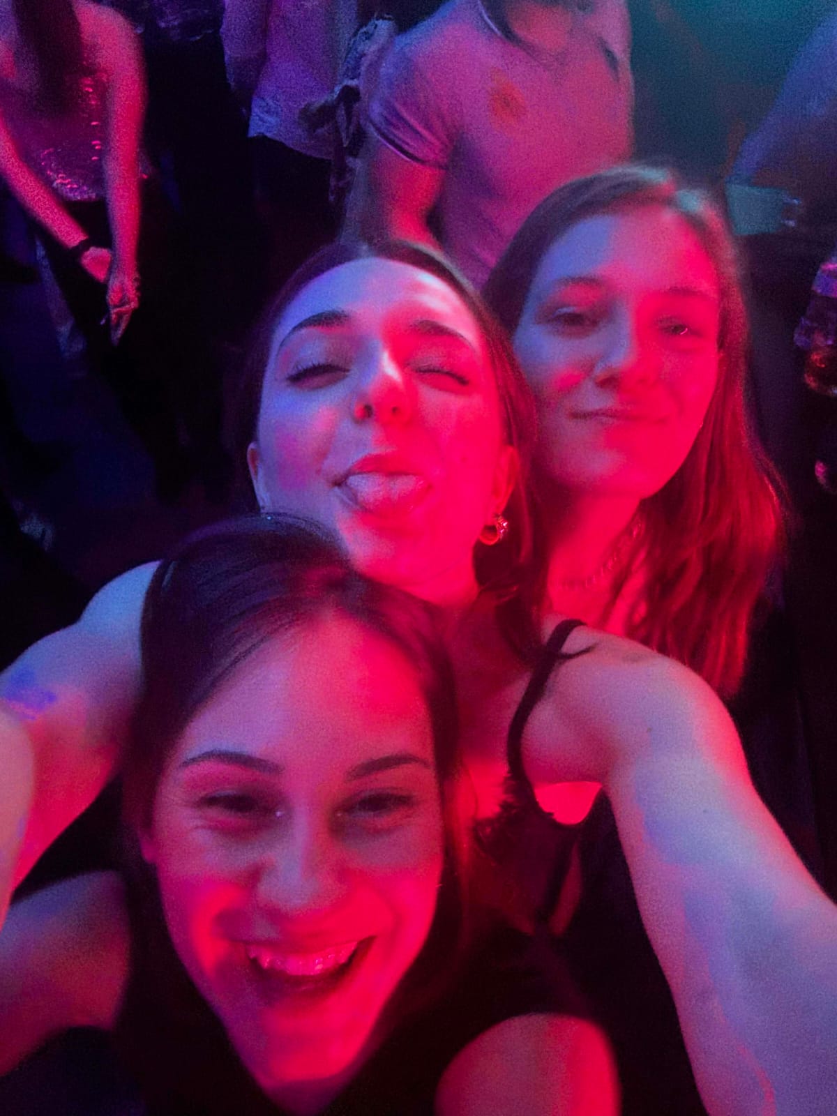 Me and my friends enjoying the club